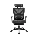 Gaming / Uredska stolica UVI Focus Pro, do 150kg, crna