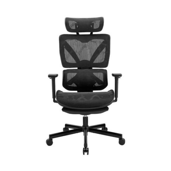 Gaming / Uredska stolica UVI Focus Pro, do 150kg, crna
