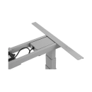 Okvir stola UVI DESK električni, Sit-Stand, sivi, motor, 3 nivoa