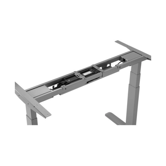 Okvir stola UVI DESK električni, Sit-Stand, sivi, motor, 3 nivoa