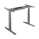 Okvir stola UVI DESK električni, Sit-Stand, sivi, motor, 3 nivoa