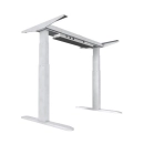 Okvir stola UVI DESK električni, Sit-Stand, bijeli, motor, 3 nivoa