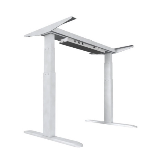 Okvir stola UVI DESK električni, Sit-Stand, bijeli, motor, 3 nivoa