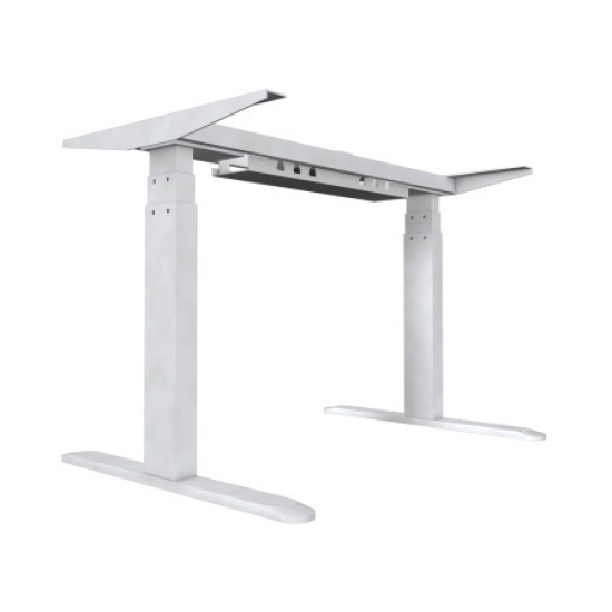 Okvir stola UVI DESK električni, Sit-Stand, bijeli, motor, 3 nivoa
