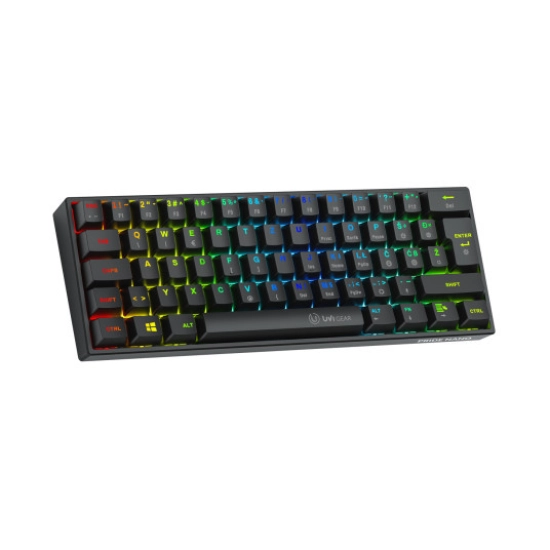 Tipkovnica UVI Gear Pride, žičana, Crveni Switch, HR Layout, crna Tipkovnica UVI Gear Pride, žičana, Crveni Switch, HR Layout, crna