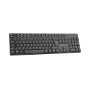 Tipkovnica UVI LEAF, bežična, Bluetooth, USB C, Crveni Switch, LED, crna