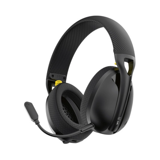Slušalice UVI BEE, bežične, Bluetooth, USB C, mikrofon, crne