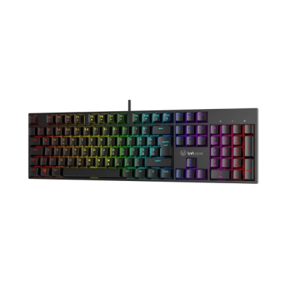 Tipkovnica UVI GREED V2, žičana, mehanička, Smeđi Switch, HR Layout, RGB, crna - UVI Tipkovnica UVI GREED V2, žičana, mehanička, Smeđi Switch, HR Layout, RGB, crna - UVI