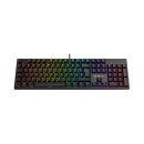 Tipkovnica UVI GREED V2, žičana, mehanička, Smeđi Switch, HR Layout, RGB, crna