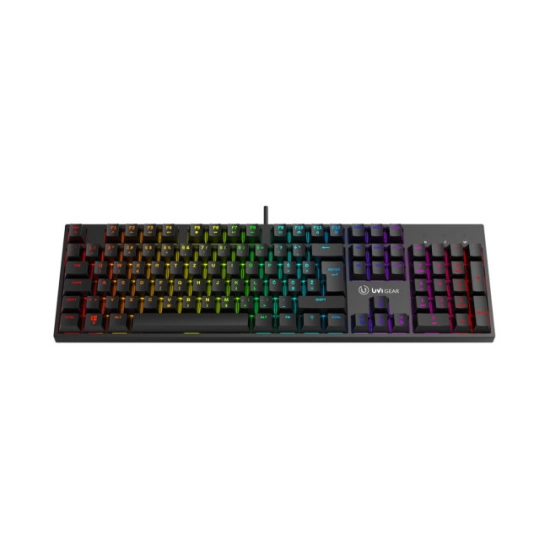 Tipkovnica UVI GREED V2, žičana, mehanička, Smeđi Switch, HR Layout, RGB, crna Tipkovnica UVI GREED V2, žičana, mehanička, Smeđi Switch, HR Layout, RGB, crna