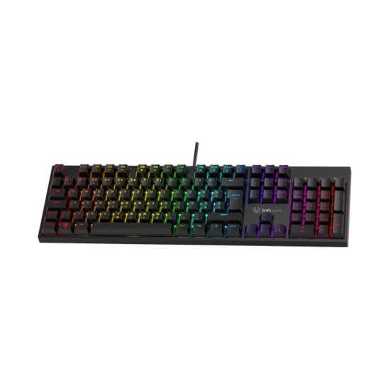Tipkovnica UVI GREED V2, žičana, mehanička, Smeđi Switch, HR Layout, RGB, crna Tipkovnica UVI GREED V2, žičana, mehanička, Smeđi Switch, HR Layout, RGB, crna