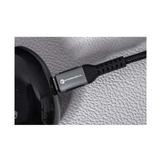 Kabel FORCELL F-ENERGY C256, USB A (M) na USB C (M), 3m, crni, kutija Kabel FORCELL F-ENERGY C256, USB A (M) na USB C (M), 3m, crni, kutija