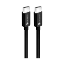 Kabel FORCELL F-ENERGY, USB C (M) na USB C (M), 1m, crni, kutija