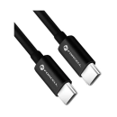 Kabel FORCELL F-ENERGY, USB C (M) na USB C (M), 1m, crni, kutija
