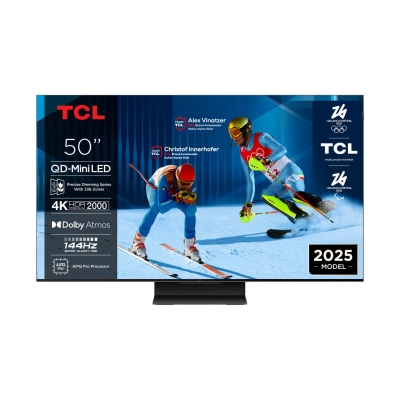 Televizor QLED 50incha TCL 50C7K, Google TV, 4K UHD, DVB-T2/C/S2, HDMI, WiFi, Bluetooth, USB A, Energetska oznaka F   - Televizori