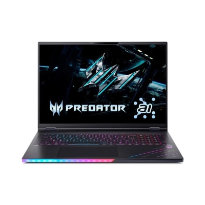 Laptop ACER Predator Helios 18 AI PH18-73-90M8, NH.QVWEX.005, Core Ultra 9 275HX, 64GB, 1TB, GeForce RTX 5090, 18incha WQUXGA 120Hz, Windows 11P, crni   - Laptopi