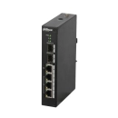 Switch DAHUA DH-PFS3206-4P-96, 6-portni, 4x Poe, crni