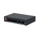 Switch DAHUA PFS3006-4GT-60, 6-portni, 4x Poe, crni