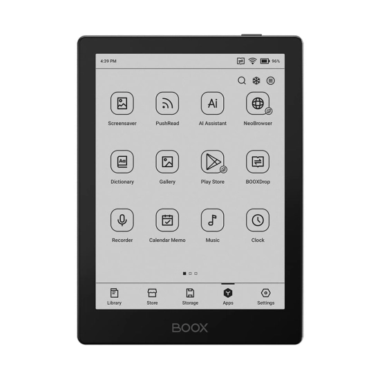 E-Book Reader BOOX Palma2, OBP2W, 6.13incha, 2GB, 32GB, WiFi, Bluetooth, Android 12, bijeli