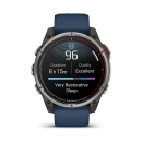 Pametni sportski sat GARMIN Quatix 8, 010-02904-51, 47mm, plavi