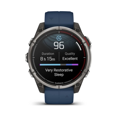 Pametni sportski sat GARMIN Quatix 8, 010-02904-51, 47mm, plavi   - Pametni sportski satovi