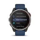 Pametni sportski sat GARMIN Quatix 8, 010-02904-51, 47mm, plavi
