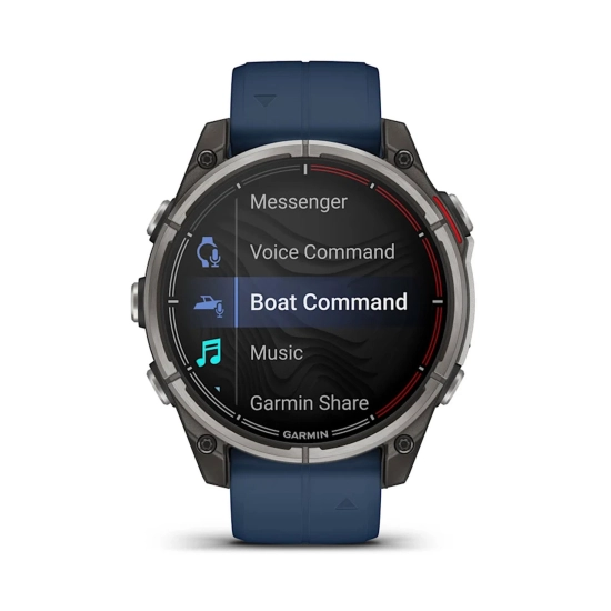 Pametni sportski sat GARMIN Quatix 8, 010-02904-51, 47mm, plavi