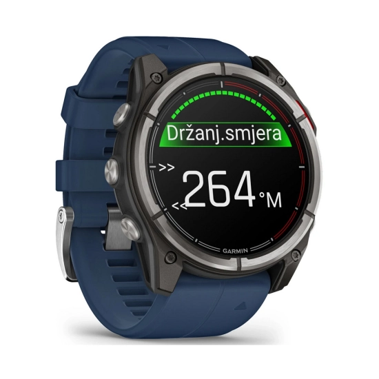 Pametni sportski sat GARMIN Quatix 8, 010-02905-91, 51mm, plavi