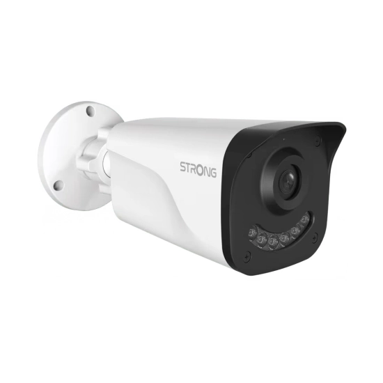Nadzorna IP kamera STRONG BUL05DL0-P, vanjska, senzor pokreta, noćni vid, 5MP, IPX67, bijela