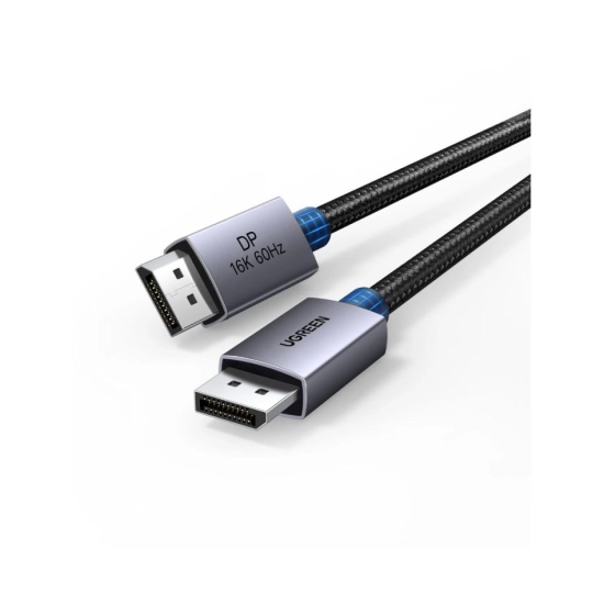 Kabel UGREEN, DisplayPort (M) na DisplayPort (M), pleteni, 1m, crni Kabel UGREEN, DisplayPort (M) na DisplayPort (M), pleteni, 1m, crni