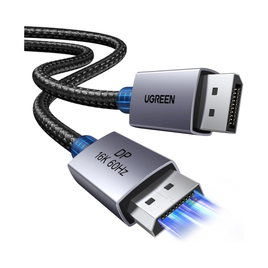 Kabel UGREEN, DisplayPort (M) na DisplayPort (M), pleteni, 1m, crni Kabel UGREEN, DisplayPort (M) na DisplayPort (M), pleteni, 1m, crni
