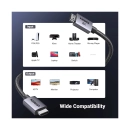 Kabel UGREEN, HDMI (M) na HDMI (M), 8K@60Hz, 3m, sivi