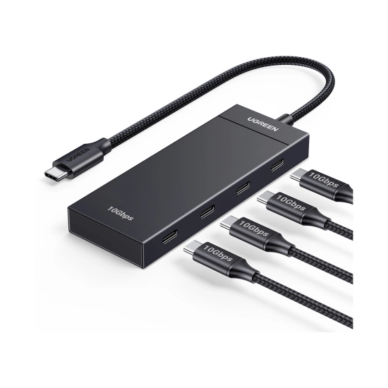USB HUB UGREEN, USB C na 4x USB C 3.1 Gen2, crni USB HUB UGREEN, USB C na 4x USB C 3.1 Gen2, crni