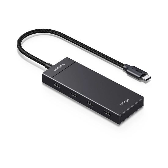 USB HUB UGREEN, USB C na 4x USB C 3.1 Gen2, crni USB HUB UGREEN, USB C na 4x USB C 3.1 Gen2, crni