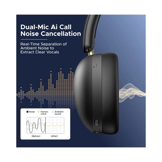 Slušalice UGREEN Studio Max2, bežične, Bluetooth, USB C, crne Slušalice UGREEN Studio Max2, bežične, Bluetooth, USB C, crne