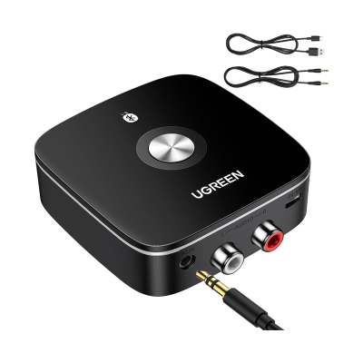 Bežični Audio receiver UGREEN, Bluetooth 5.1, crni - Adapteri Bežični Audio receiver UGREEN, Bluetooth 5.1, crni - Adapteri