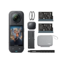 Akcijska kamera INSTA360 X5 Essential Bundle, 72MP, 8K@30fps, vodootporna, crna