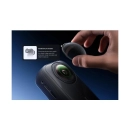 Akcijska kamera INSTA360 X5 Essential Bundle, 72MP, 8K@30fps, vodootporna, crna
