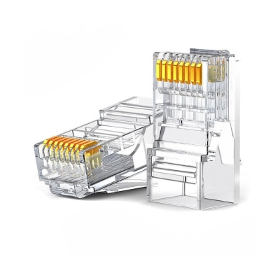 Konektor UGREEN, tel.M., RJ45, CAT 6, 10 komada Konektor UGREEN, tel.M., RJ45, CAT 6, 10 komada