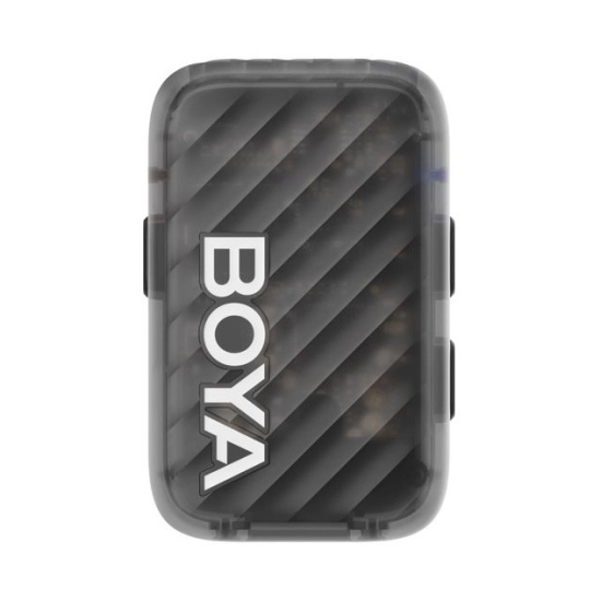 Mikrofon BOYA Boyamic 2-02, bežični, USB C, 3.5mm, crni