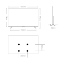 Televizor QLED 55incha XIAOMI A Pro 55, Google TV, 4K UHD, DVB-T2/C/S2, HDMI, WiFi, Bluetooth, USB A, Energetska oznaka F