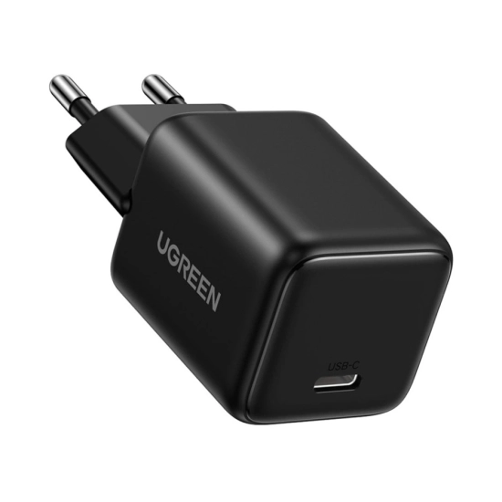 Kućni punjač UGREEN X513, 30W, USB C, GaN, crni Kućni punjač UGREEN X513, 30W, USB C, GaN, crni