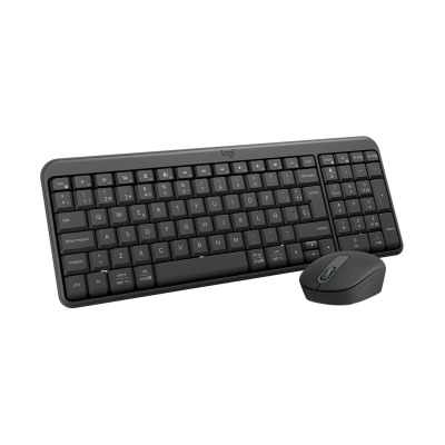 Tipkovnica + Miš LOGITECH MK250, bežični, WiFi, Bluetooth, crni