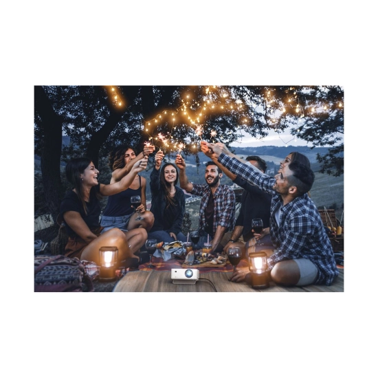 Projektor OPTOMA ML1080, DLP Laser, FHD, 3000000:1, 1200ANSI, HDMI, USB A, USB C, zvučnik, bijeli