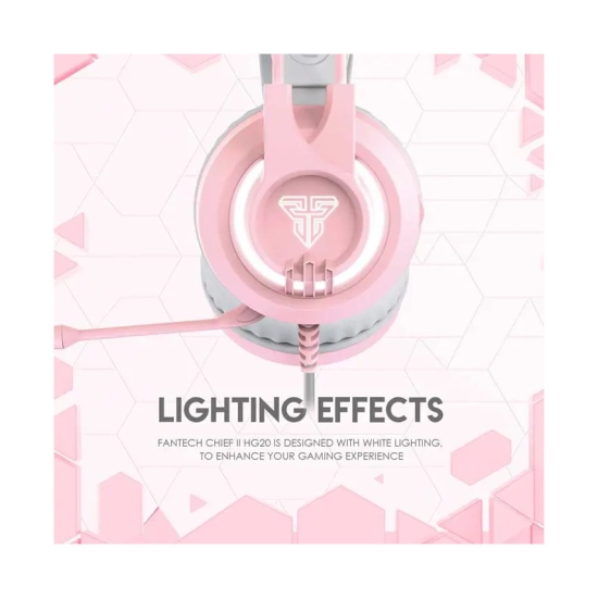 Slušalice FANTECH Gaming HG20 Sakura Edition, žičane, USB A, 3.5mm, roze Slušalice FANTECH Gaming HG20 Sakura Edition, žičane, USB A, 3.5mm, roze