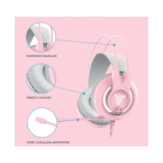 Slušalice FANTECH Gaming HG20 Sakura Edition, žičane, USB A, 3.5mm, roze Slušalice FANTECH Gaming HG20 Sakura Edition, žičane, USB A, 3.5mm, roze