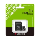 Memorijska kartica KINGSTON Canvas Select Plus G3, SDCS3/1TB, Micro SD, 1TB + SD Adapter, 150/MB/s