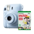 Fotoaparat FUJIFILM Instax Mini 12, plavi + 10 listova foto papira