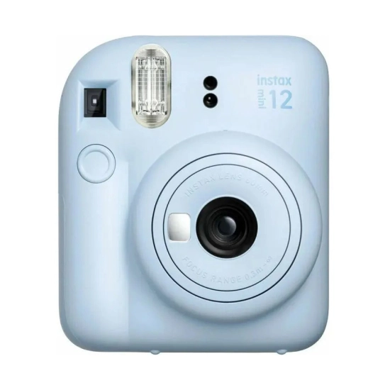 Fotoaparat FUJIFILM Instax Mini 12, plavi + 10 listova foto papira Fotoaparat FUJIFILM Instax Mini 12, plavi + 10 listova foto papira