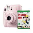 Fotoaparat FUJIFILM Instax Mini 12, rozi + 10 listova foto papira